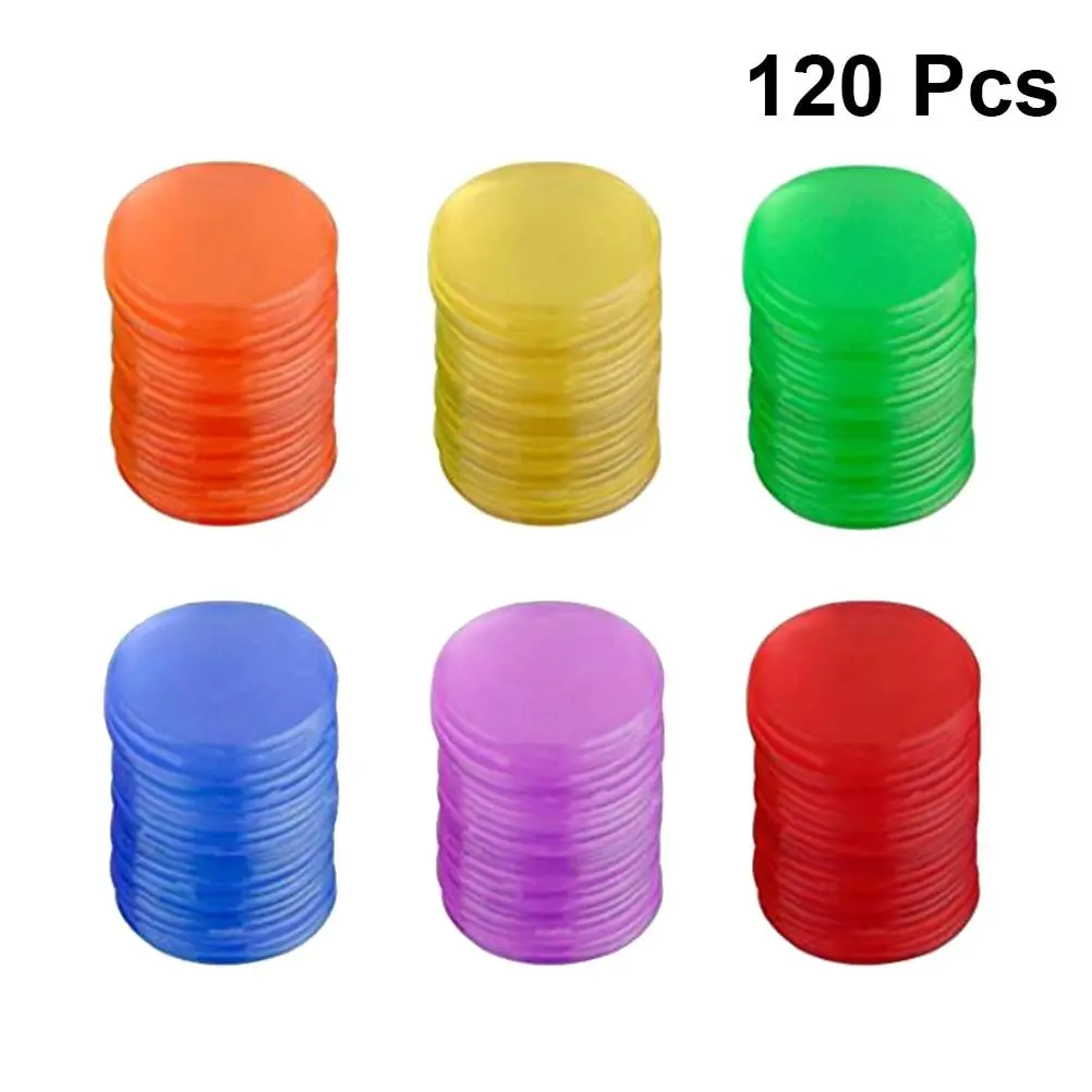 Transparenta Pokerchips (120st)