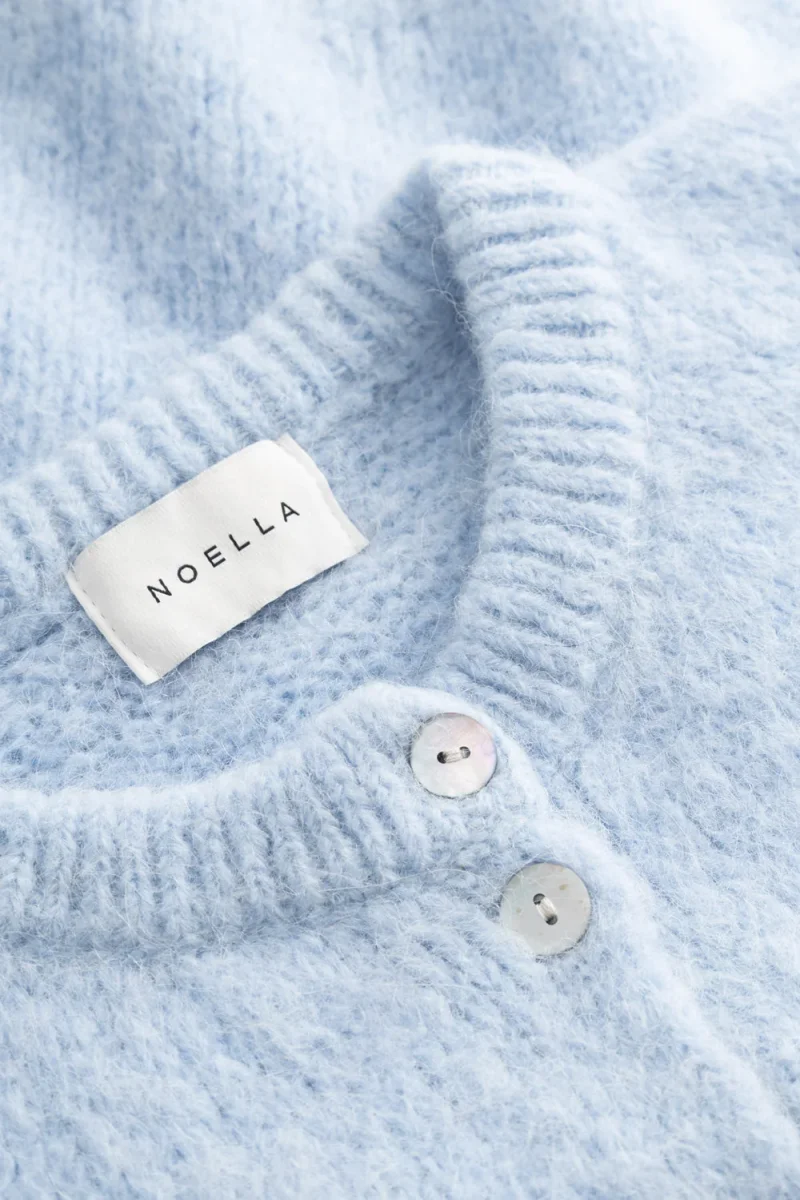 N-Kae Knit Cardigan Light Blue - Bild 6