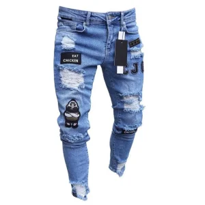 Jeans Med Hål (Denim)