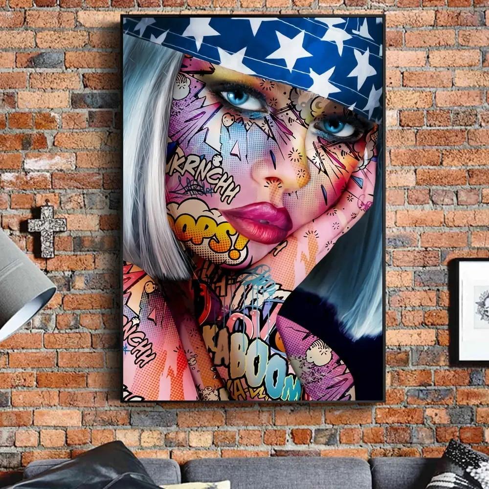 KVINNA Canvas Affisch - Bild 5