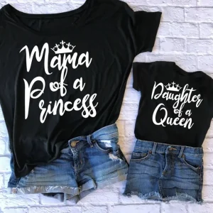 Matchande Familjekläder | T-Shirt Till Mor och Dotter