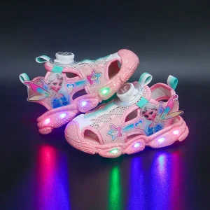 Elsa Sandaler För Barn | Blinkande Elsa Sandaler | Disney Frost