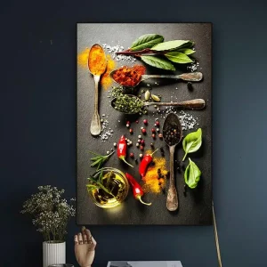 Matkonst Canvas Poster