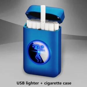 Tändare Med Cigarettetui