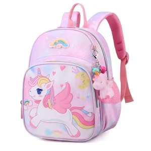 Unicorn Ryggsäck Till Barn | Ryggsäck Till Skolan | Rosa, Lila