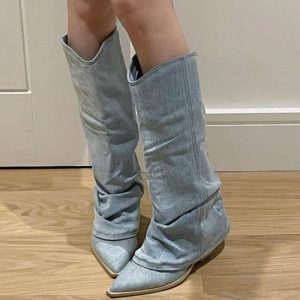 Denim Boots Dam