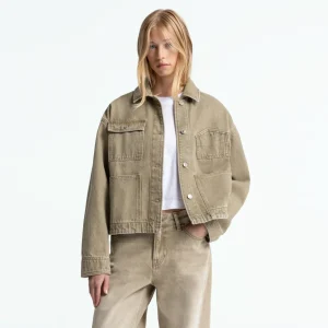 Ingrid Retro Beige Clean Jacket