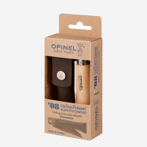 Fickkniv nr8 + Läderfodral - OPINEL